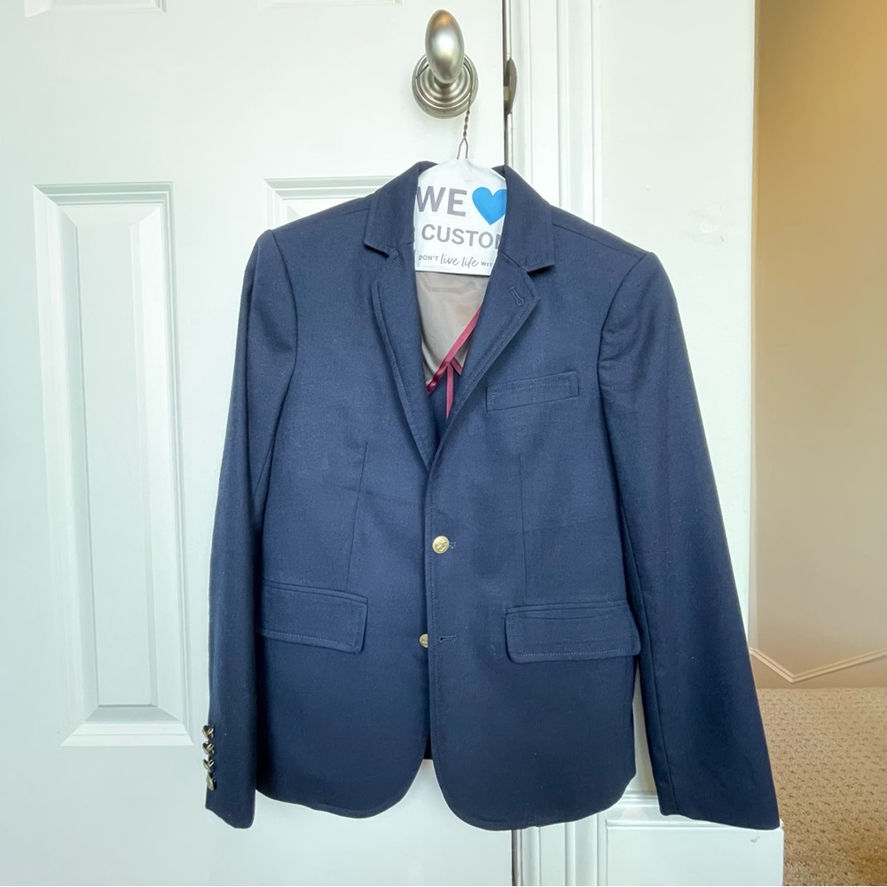 Navy Crewcuts blazer - size 12